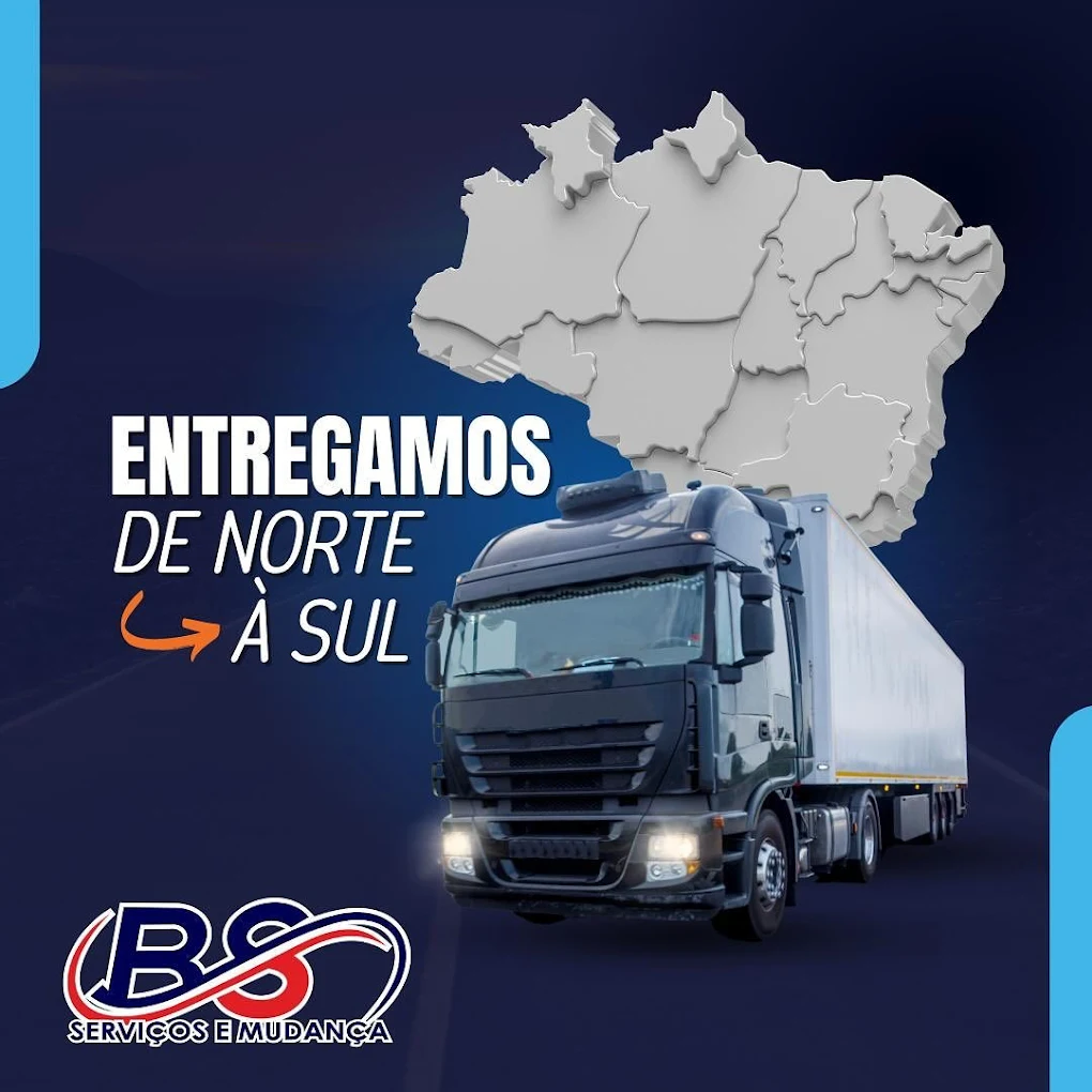 BS Mudanças entrega de norte a sul do Brasil